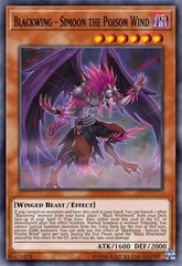 Blackwing - Simoon the Poison Wind - RA01-EN012 - Prismatic Collector's Rare - 1st Edition